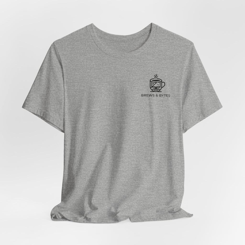 Brew & Bytes Coffee Tech Logo Tee