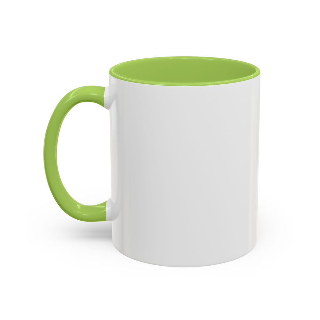 Coffee Mug — "Coffee & Mind Your Business" Accent Ceramic Mug (11/15 oz)