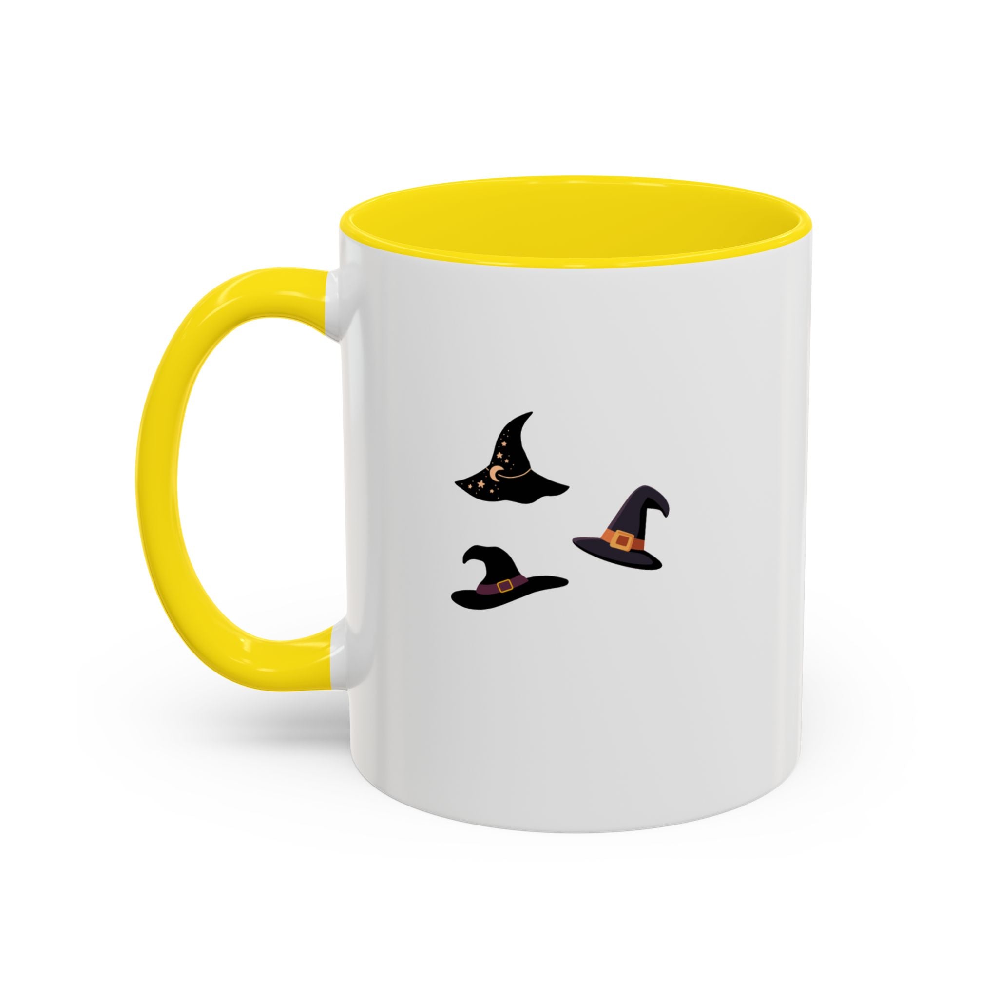 Basic Witch Energy Coffee Mug – Cute Halloween Witch Hat Tea Cup Accent Mug (11/15oz)