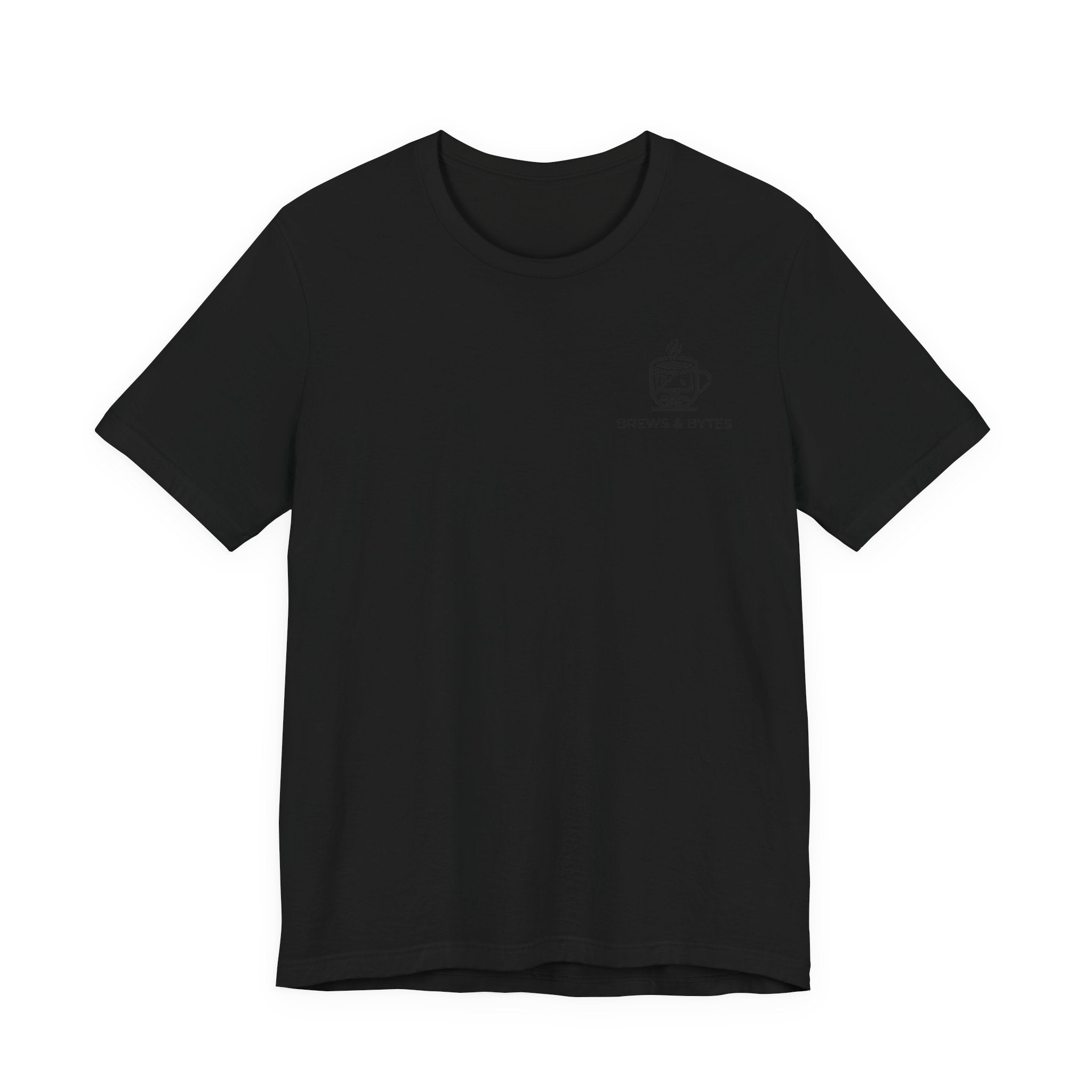 Brew & Bytes Coffee Tech Logo Tee