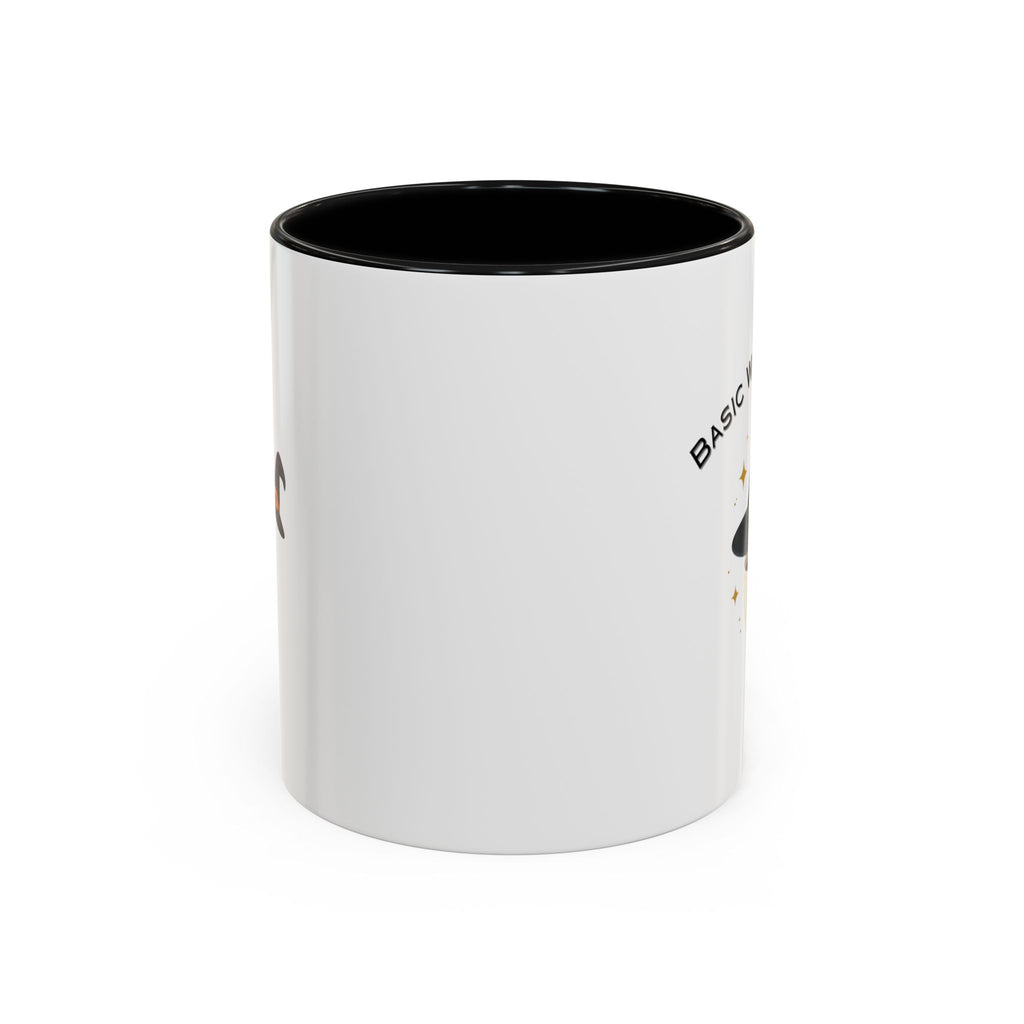 Basic Witch Energy Coffee Mug – Cute Halloween Witch Hat Tea Cup Accent Mug (11/15oz)