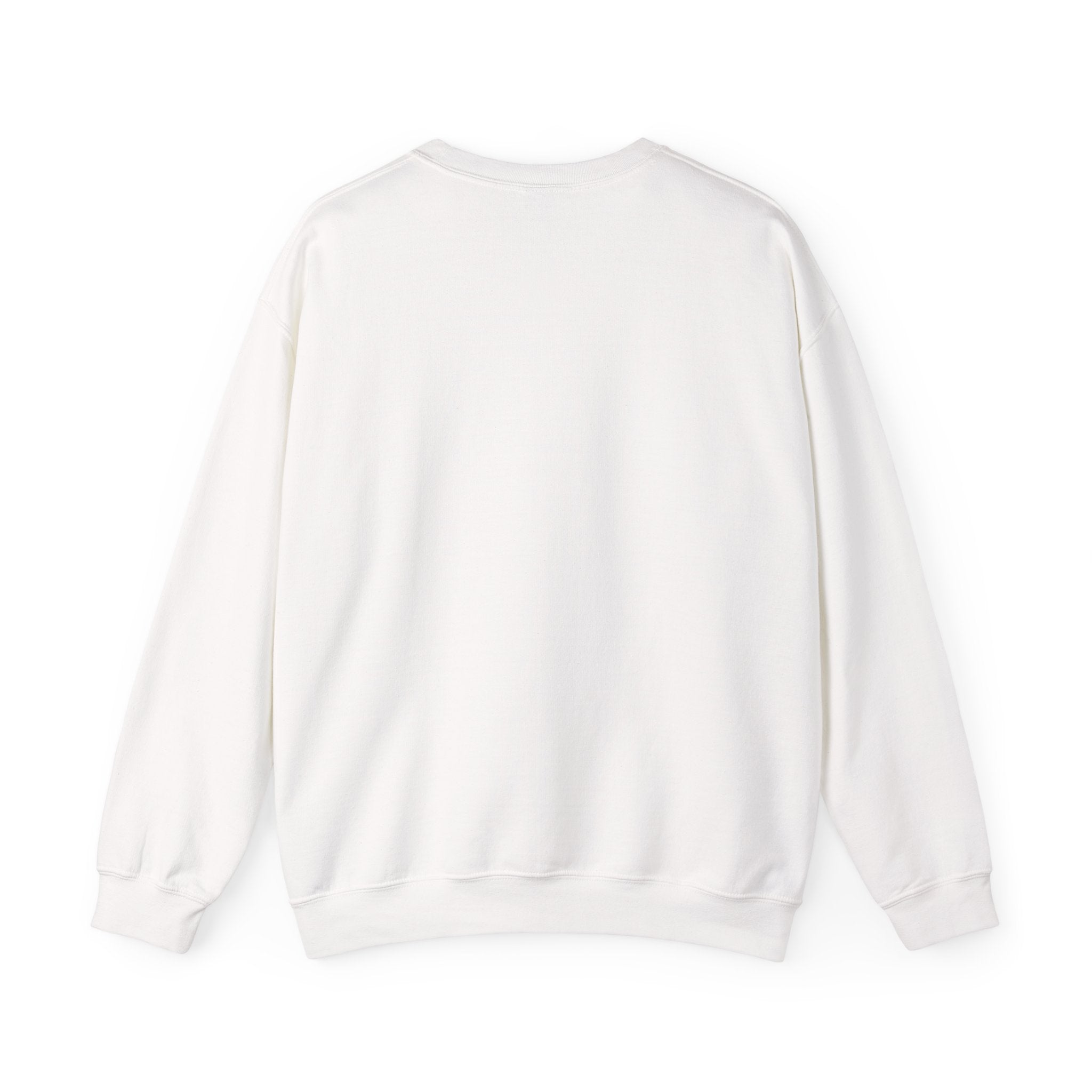 Coffee & Cats Crewneck Sweatshirt — Brew & Purr Minimal Chest Logo