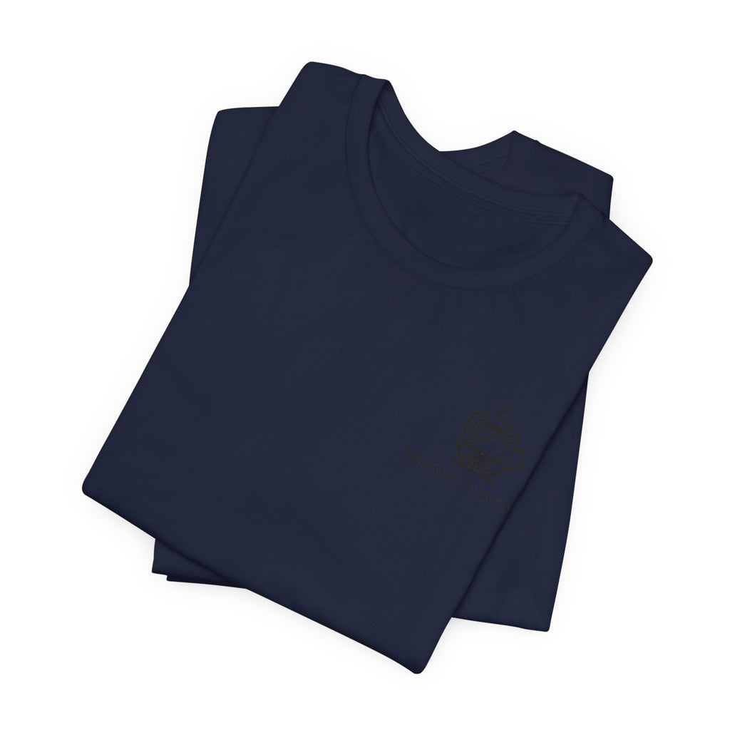Brew & Bytes Coffee Tech Logo Tee