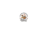 Starting the Day with Jesus and Coffee Kiss-Cut Sticker