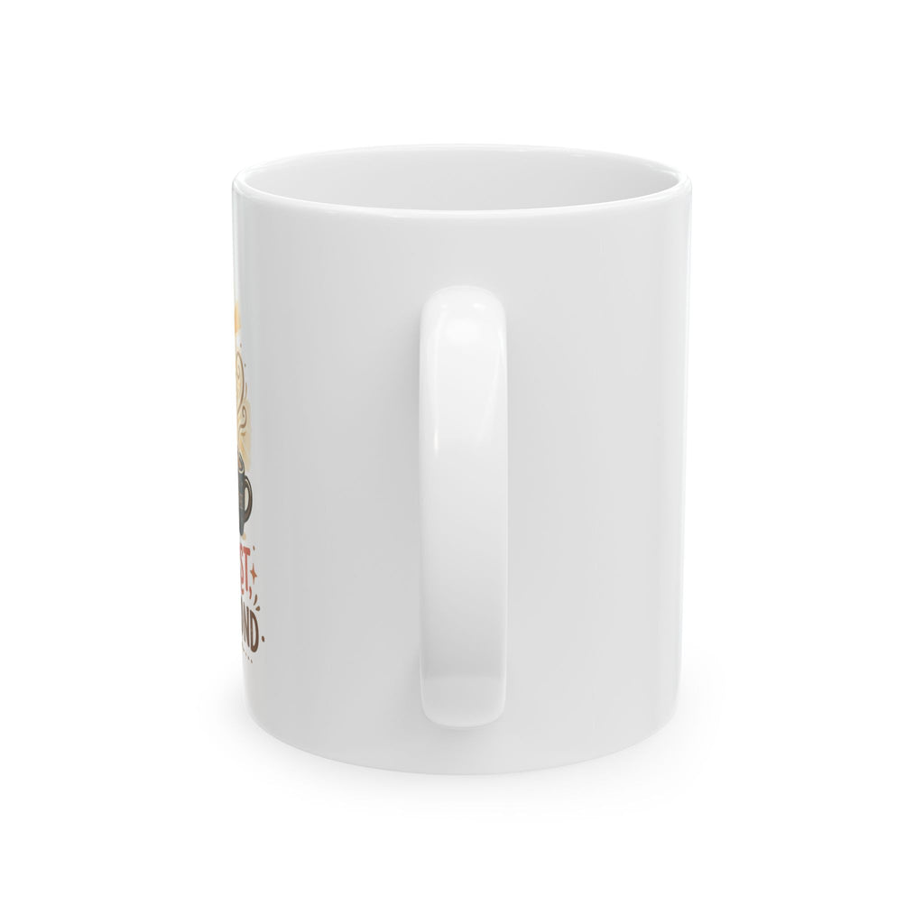 Jesus Loves Coffee Ceramic Mug — Faith-Based Christian Coffee Mug (11oz, 15oz)
