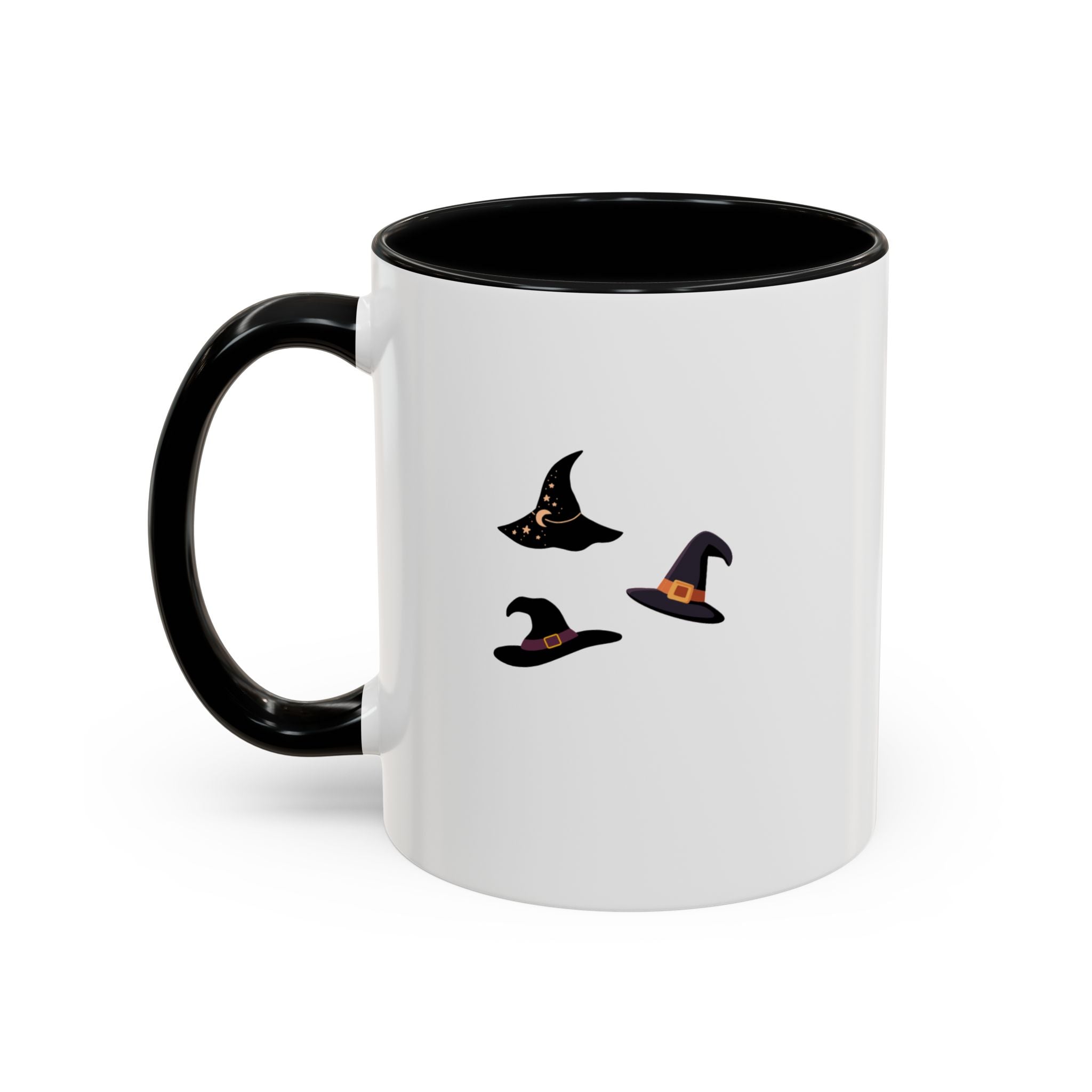 Basic Witch Energy Coffee Mug – Cute Halloween Witch Hat Tea Cup Accent Mug (11/15oz)