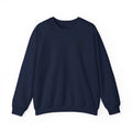 Coffee & Cats Crewneck Sweatshirt — Brew & Purr Minimal Chest Logo