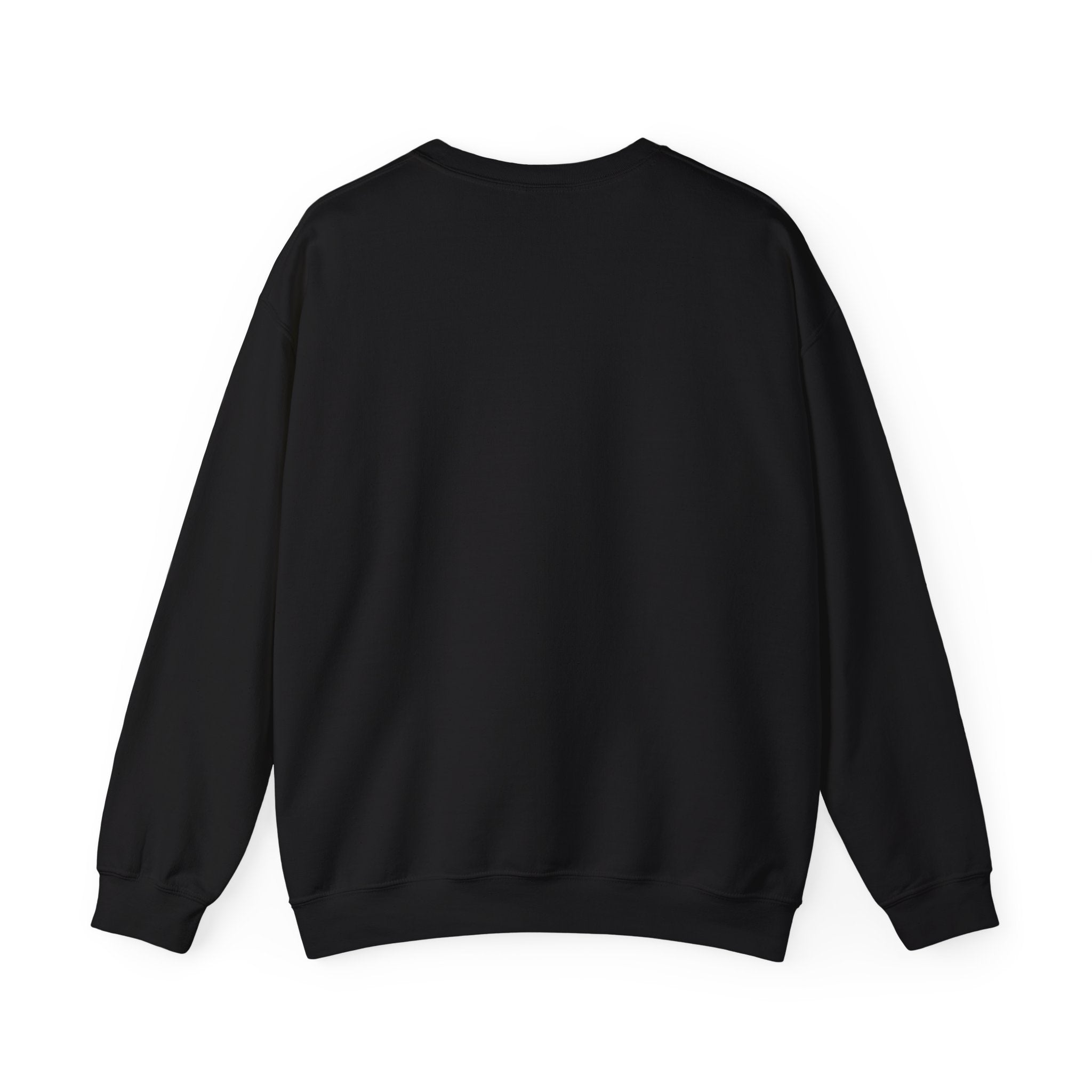 Coffee & Cats Crewneck Sweatshirt — Brew & Purr Minimal Chest Logo